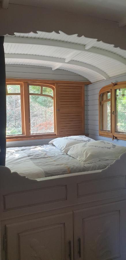Гостевой дом Roulotte En Bois Sud France Le Soler Экстерьер фото
